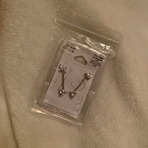 14G/1.6mm Stainless Steel Post (Nipple rings)
